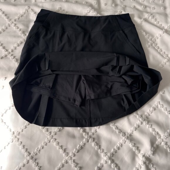 Black Callaway Women's Golf Skort - Picture 2 of 8